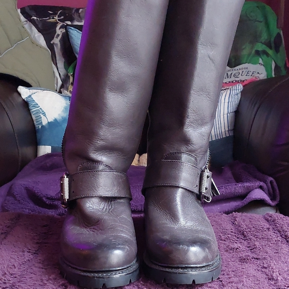 FRYE Brown Leather Boots